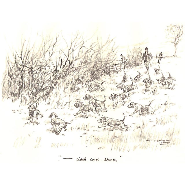 "Thoughts on Beagling" 1938 Wood, Peter For Sale - Image 9 of 10