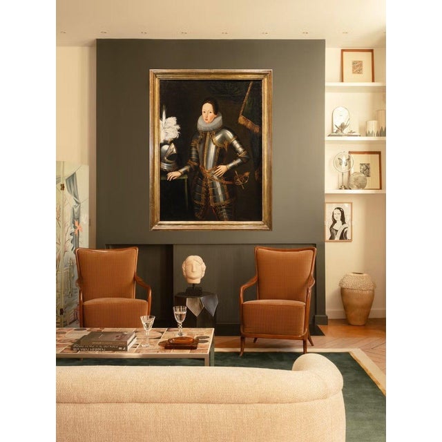 Workshop of Giusto (O Justus) Sustermans, Portrait of Ferdinand II De' Medici, 1650, Oil on Canvas, Framed For Sale - Image 12 of 15