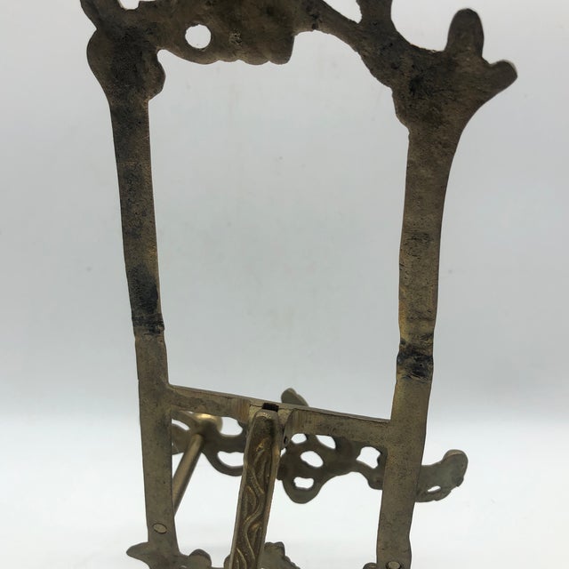 Antique Brass Plate Stand Chairish