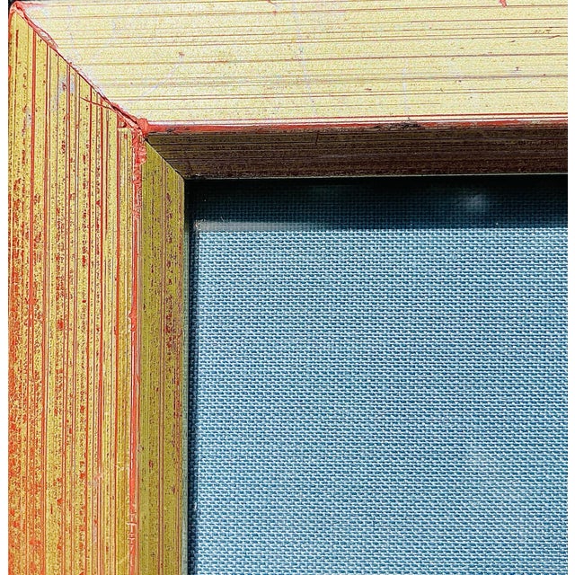 Framed Kay M. Hendricks Oil Painting – Still Life Cloisonné Vase For Sale In Atlanta - Image 6 of 6