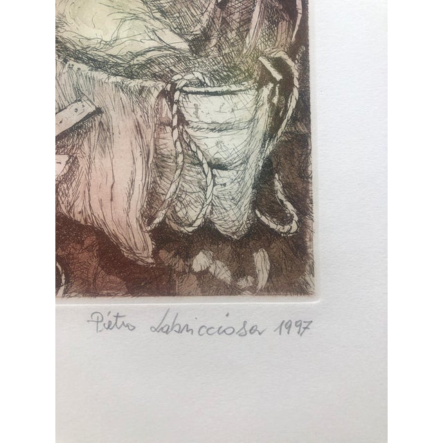 Pietro Labricciosa, Madieri, Etching, 1997 For Sale - Image 4 of 7
