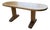 Brutalist Oval Table in Pine, 1950 For Sale