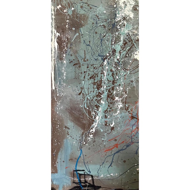 Slate Splatter Abstract For Sale In Los Angeles - Image 6 of 6