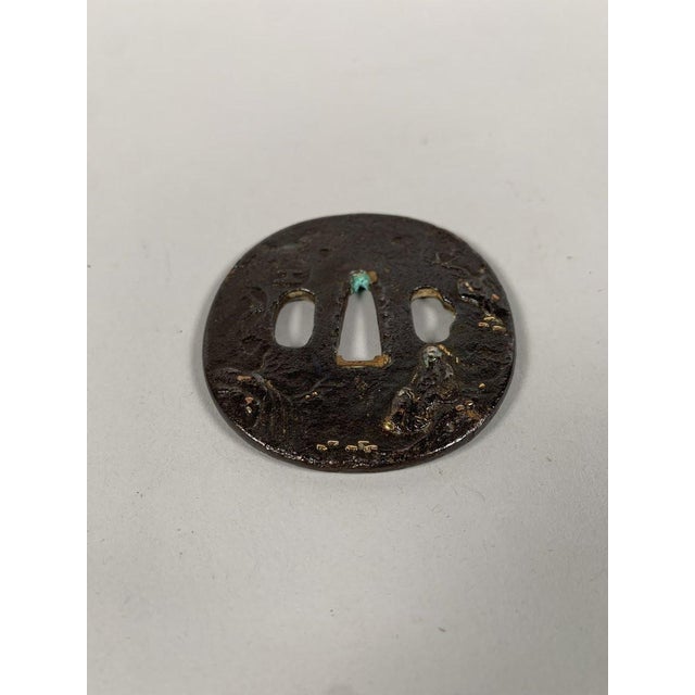 18th Century Tsuba Maru-gata Edo period (1603-1868) Japan 18th Century For Sale - Image 5 of 5