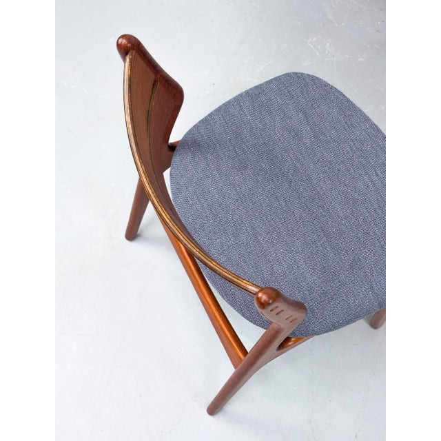 Danish Teak Dining Chairs by Erik Buch for Chr. Christensens Møbelfabrik, 1960s, Set of 6 For Sale - Image 18 of 18