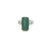 Natural Tourmaline Sapphire Ring 7 14k WG 12.17 TCW Certified For Sale - Image 4 of 18