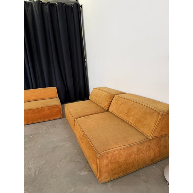 Trio 3-Seater Sofa by Cor for Form AG, 1970s, Set of 6 For Sale - Image 11 of 17
