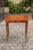 Italian 1820s Walnut Side Table with Marquetry Top, Inlaid Legs and Side Drawer For Sale - Image 9 of 11