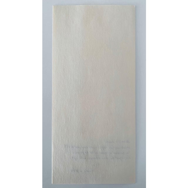 Yellow John Von Wicht, Abstract Pastel Crayon Drawing Color Abstract, Seasonal Letter John Von Wicht For Sale - Image 8 of 8