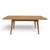 Mid-Century Modern Coffee Table in Maple Veneer and Beech with Brass Legs, Germany, 1960s For Sale - Image 10 of 10