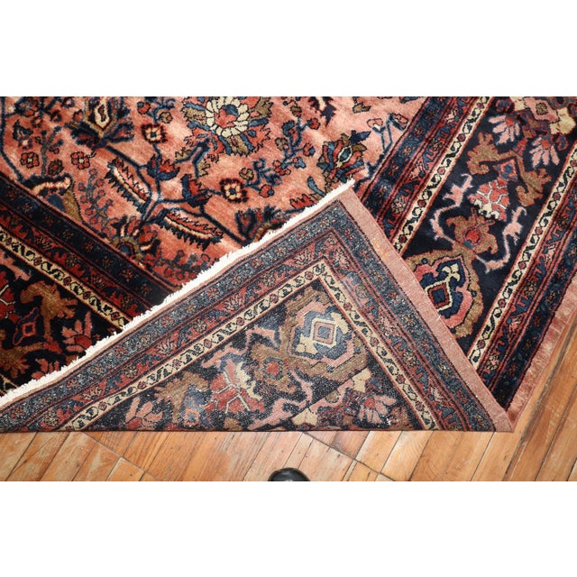 Early 20th Century Persian Bibikabad Oversize Rug - 12'2" x 20'2" For Sale - Image 9 of 11