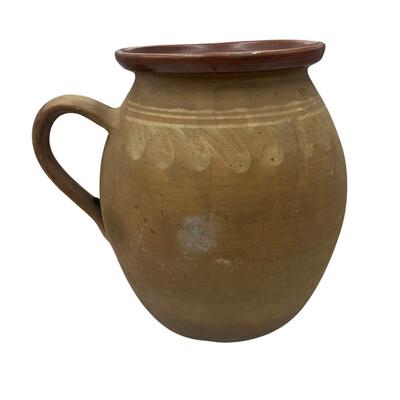 Farmhouse Antique Hungarian Folk Art Pottery For Sale - Image 3 of 5