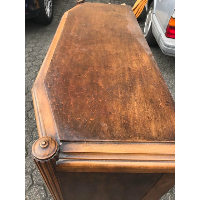 French Style Walnut Dresser, 1930s For Sale - Image 9 of 10