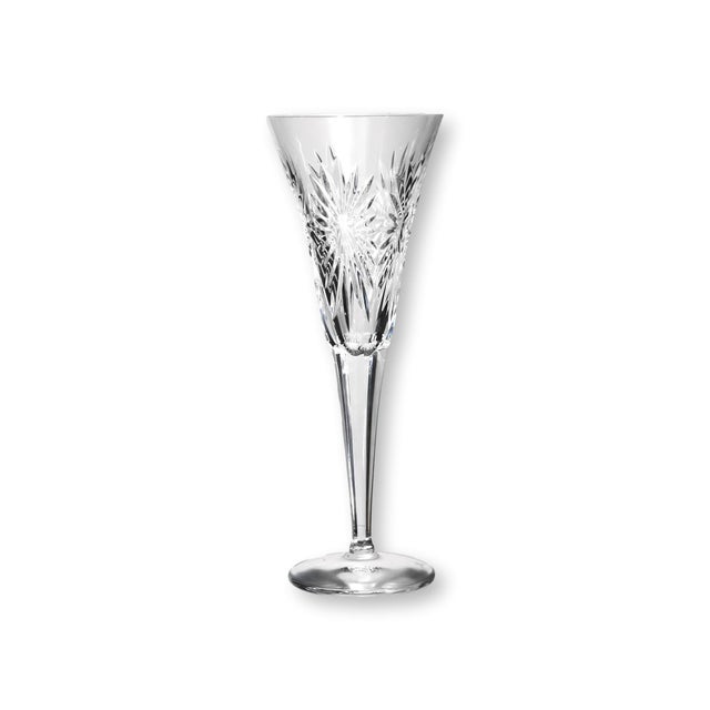 Traditional Late 20th Century Waterford 'Health' Champagne Flutes, a Pair For Sale - Image 3 of 4