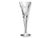 Traditional Late 20th Century Waterford 'Health' Champagne Flutes, a Pair For Sale - Image 3 of 4