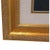Vintage Beautiful Gold Wood Picture Frame 13x11 Has Glass & Matt Regency Ornate For Sale - Image 4 of 11
