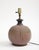 Artist Signed Stoneware Pottery Table Lamp For Sale - Image 11 of 11