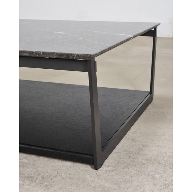 Camerich Element Marble and Steel Coffee Cocktail Table 4 Ft For Sale - Image 12 of 18