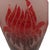 1920s Large Degué French Art Deco Acid-Etched Cameo Glass Vase With Ruby Red Floral Overlay, Circa 1925 For Sale - Image 5 of 10