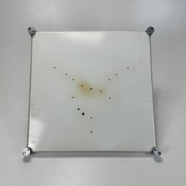 Metal Large Bolla Flush Mount Lamp from Martinelli Luce, Italy, 1970s For Sale - Image 7 of 11