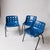 Industrial Polypropylene Chairs from Hille, 1960s, Set of 3 For Sale - Image 3 of 9