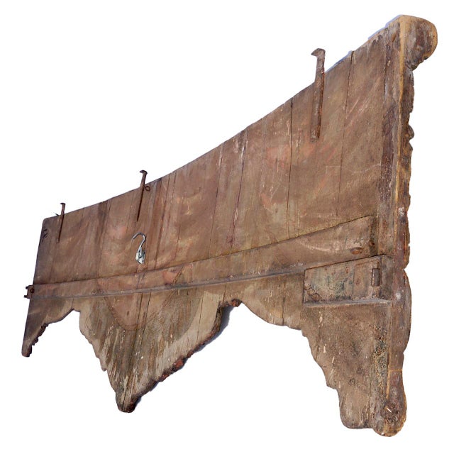 Traditional Antique Carousel Panel - Carved Rinceau Ornament and Bird Design For Sale - Image 3 of 7