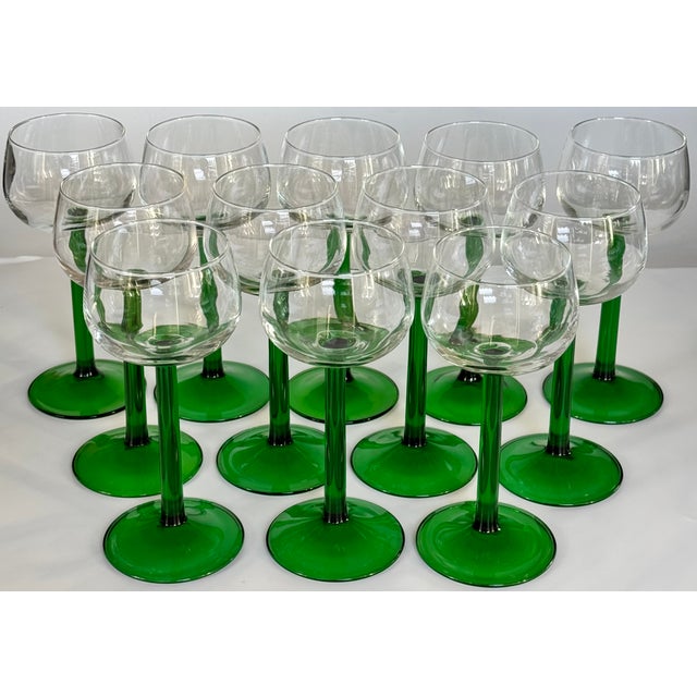 By Arcoroc France here is a set of 12 cordial glasses in the perfect shade of green for all seasons. To view our over 400...