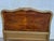 Early 20th Century Early 20th Century French Provincial Louis XV Flame Mahogany and Parcel Painted Full Size Bed For Sale - Image 5 of 17