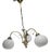 Vintage Art Nouveau Chandelier, Poland, 1970s For Sale