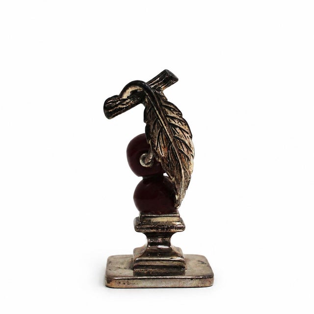 Italian Sterling Silver and Hardstone Place Card Holders by Piero Nutini for Gucci, 1960, Set of 8 For Sale - Image 13 of 15
