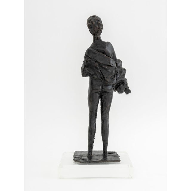 Bronze Giacomo Manzu "Ballerina" Patinated Bronze, 1962 For Sale - Image 8 of 12