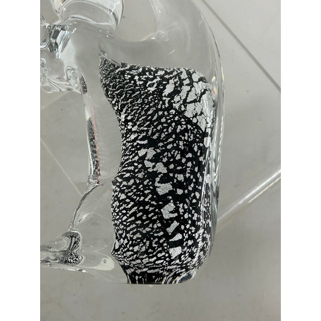 Vintage Murano Glass Cat Figurine For Sale - Image 9 of 12