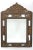 19th Century Baroque Style / Brass Embossed Beveled Wall Mirror For Sale - Image 11 of 11