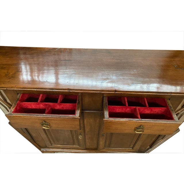 Brown 18th Century Italian Credenza For Sale - Image 8 of 12