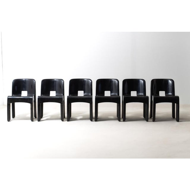 Universale Chairs by Joe Colombo for Kartell, 1960s, Set of 6 For Sale - Image 13 of 18