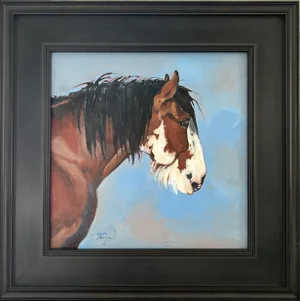 Ucon, Original Painting by Tawna Allred, Framed