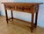 Traditional 1930s Carved Walnut Console Table With Solomonic Legs and Two Drawers For Sale - Image 3 of 10