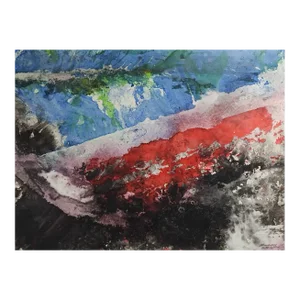 Mid 20th Century Richard Dempsey Abstract Watercolor Painting