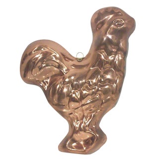 Copper Rooster Mold For Sale