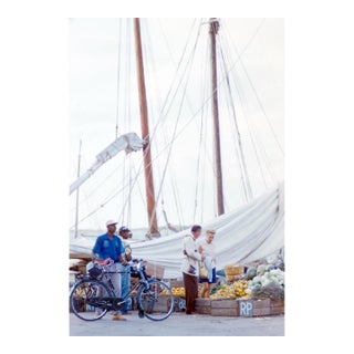 Toni Frissell 'Nassau Fruit Stall' Archival Pigment Print Framed in Black For Sale