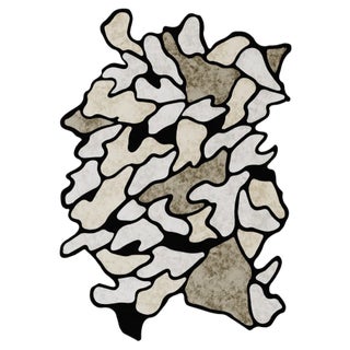 Tapis Shaped #40 Modern Eclectic Rug by TAPIS Studio, 2010s For Sale