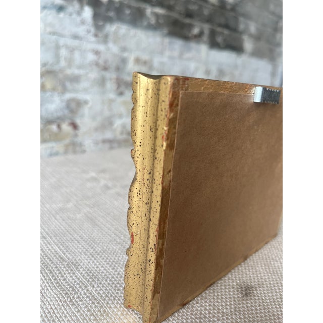 Small Abstract in Gold Frame For Sale In New York - Image 6 of 6