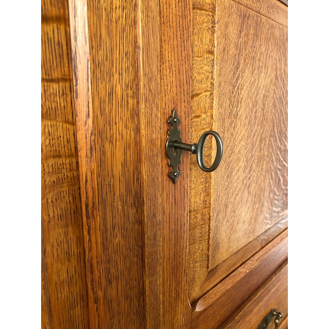 Mid 20th Century Danish Oak Sideboard by Henning Kjaernulf, Attributed For Sale In San Antonio - Image 6 of 8