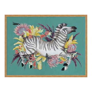 Mane Event by Allison Cosmos in Gold Frame, XL Art Print For Sale