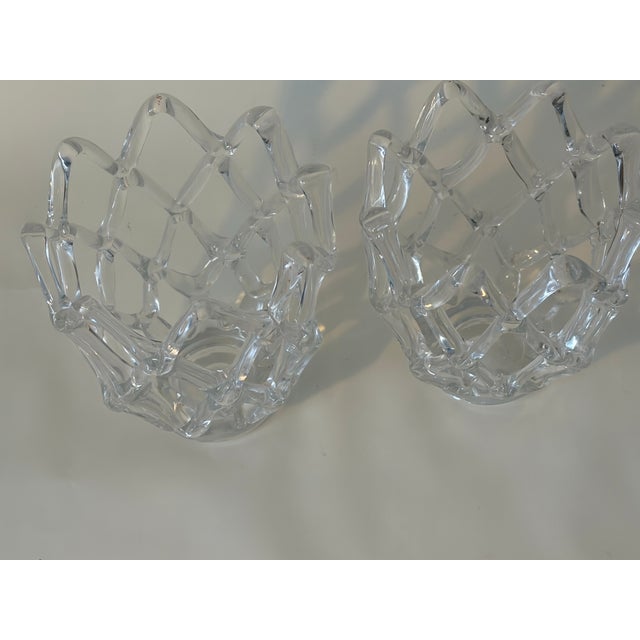Mid-Century Modern Murano Glass Vases attributed to Barovier and Toso, Italy, 1940s, Set of 2 For Sale - Image 3 of 6