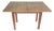 Antique Oak Rotating Game Table, Arts & Crafts Mission Style For Sale