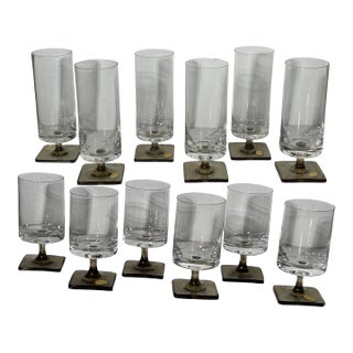 Mid 20th Century Rosenthal Germany Studio Linie Modernist Cocktail Glasses – Set of 12 For Sale