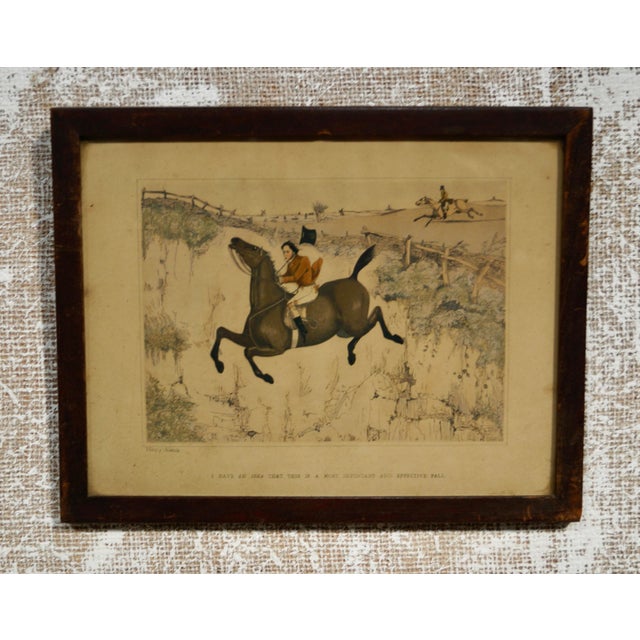 Henry Alken, Hunting Scenes, Chromolithograph Prints, 1820, Set of 6 For Sale - Image 4 of 14