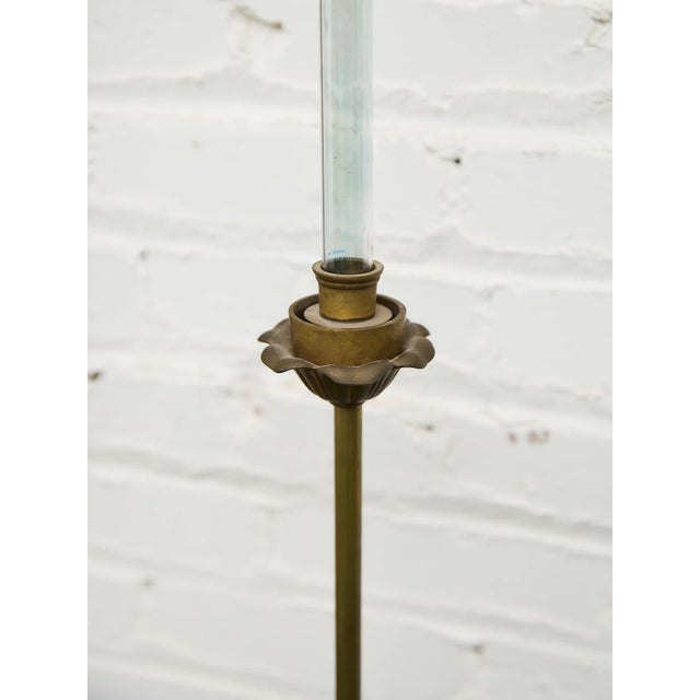 Early 20th Century Antique Metal Candlesticks For Sale - Image 5 of 6