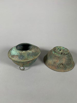 Bronze Offering Steamer, Han Dynasty, 206 BC-220 AD, Chinese Archaeology
